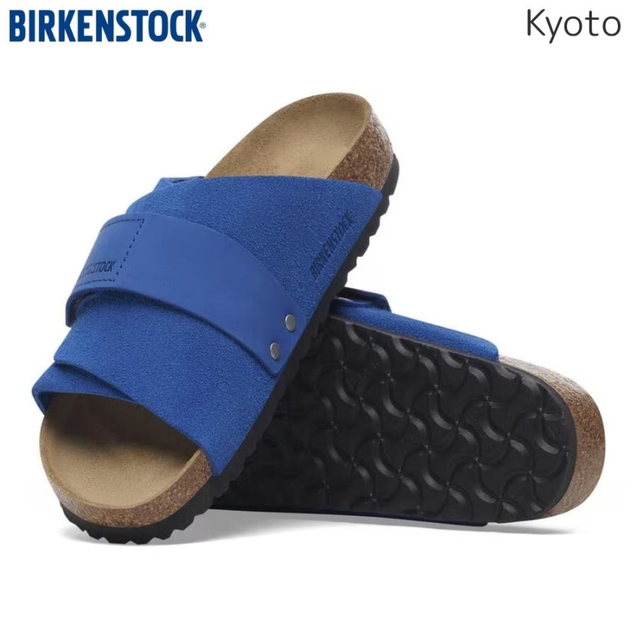 BIRKENSTOCK ビルケンシュトック Kyoto キョート レギュラー幅 普通幅 ウルトラブルー カジュアル サンダル メンズ 1029164