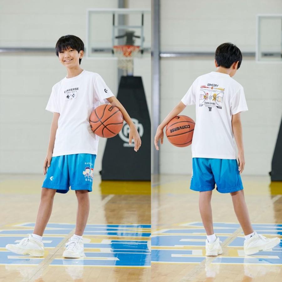 CONVERSE（コンバース） Jr.プリントTシャツ CB451352