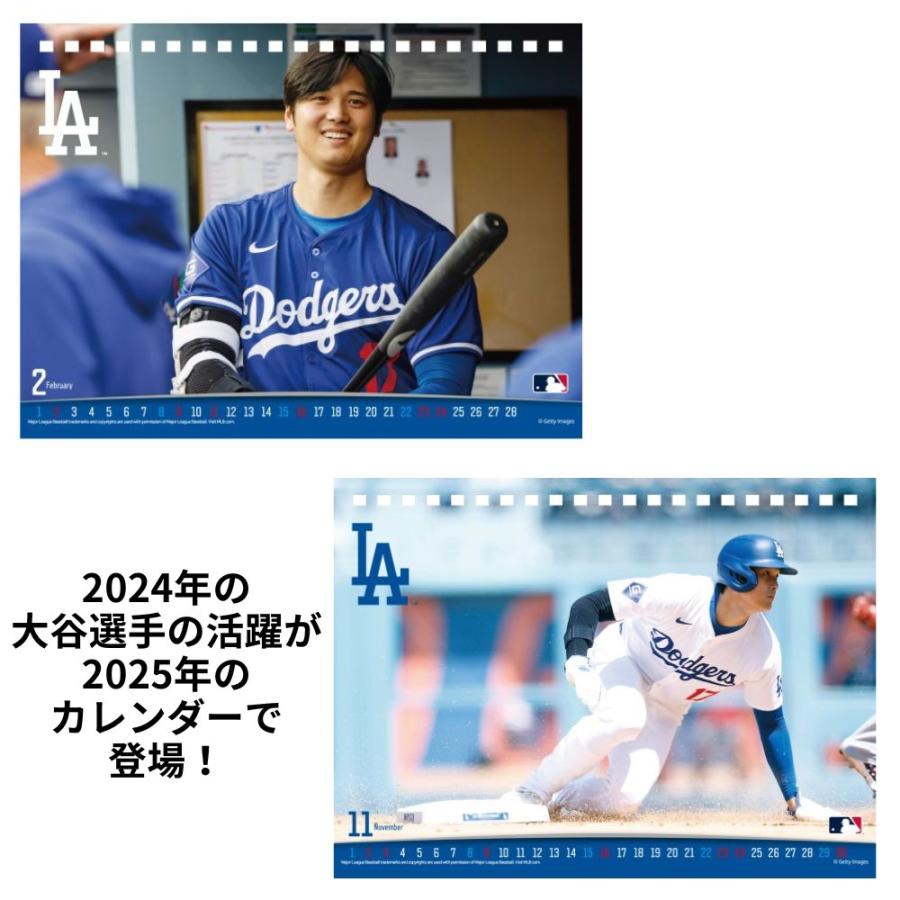 大谷翔平 2025年 卓上カレンダー 約15.5×21.0cm CL-552 : BEE SPORTS