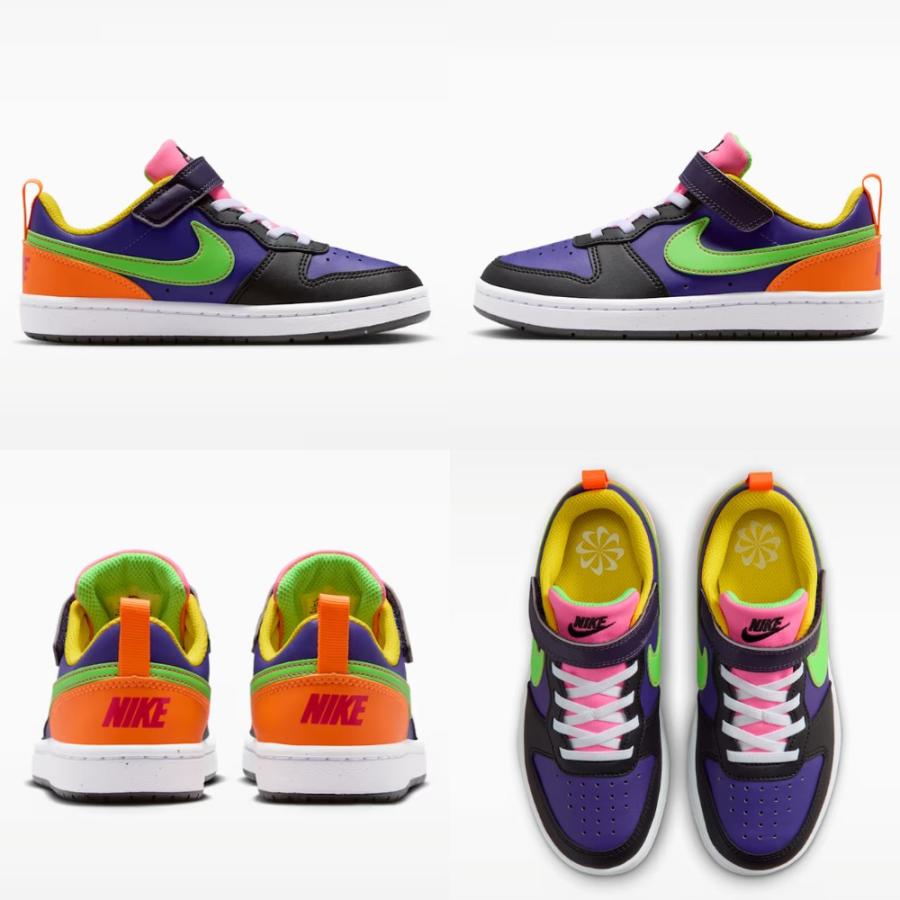 NIKE（ナイキ） 即納 キッズシューズ コート ボロー LOW リクラフト