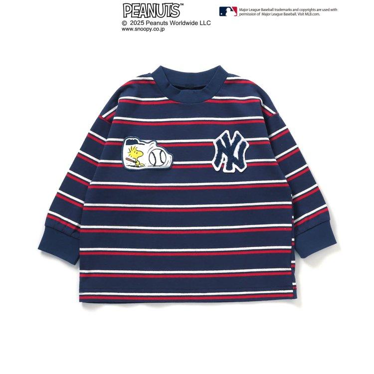 BREEZE（ブリーズ） キッズ MLB PEANUTS ロングスリーブTシャツ ロンT