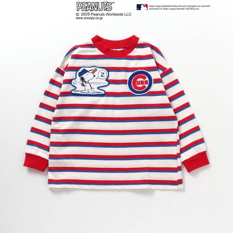 BREEZE（ブリーズ） キッズ MLB PEANUTS ロングスリーブTシャツ ロンT
