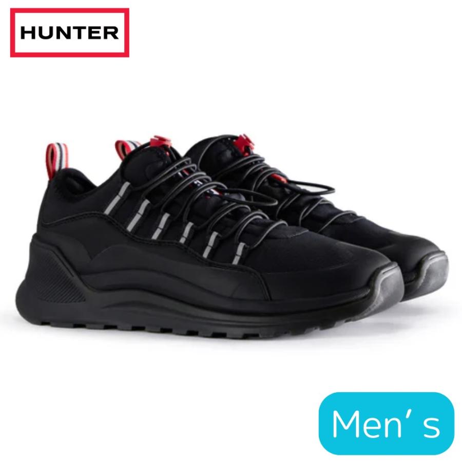 HUNTER ハンター メンズ トラベル ミッド トレーナー MFK1000PTP BLK  ブラック 26~28cm