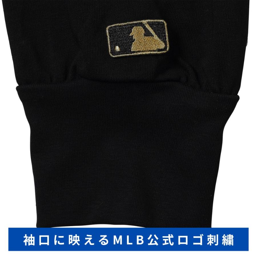 MLB スタンダード ゴールドプリント 長袖Tシャツ ロンT ヤンキース