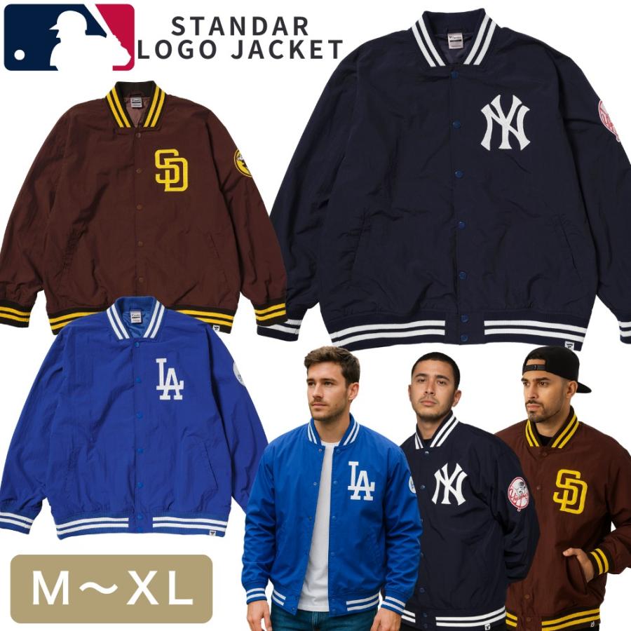 MLB公式 スタジャン スタンダード ロゴ ジャケット アウター