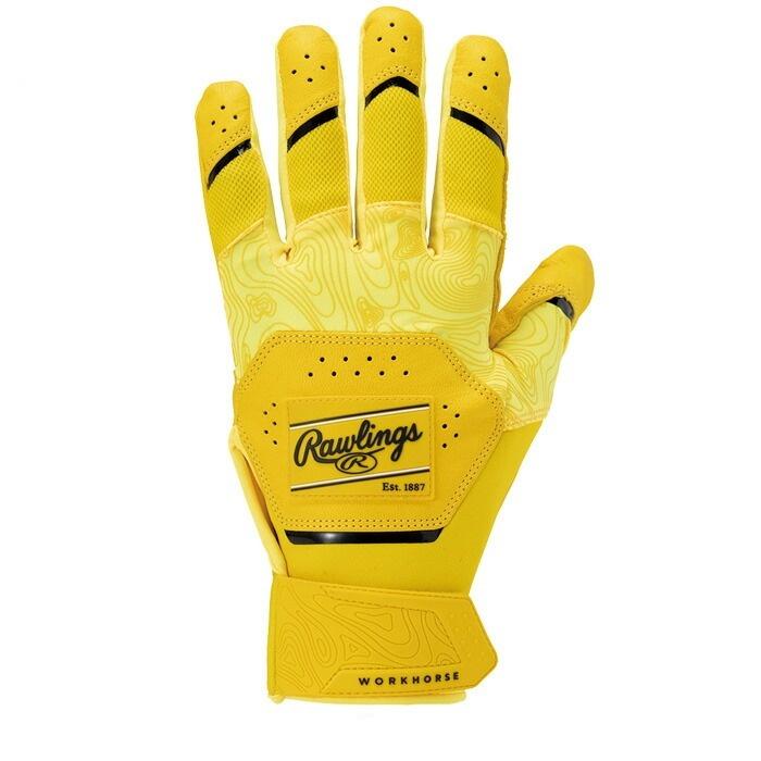 Rawlings（ローリングス） 即納 バッティンググローブ 両手用 ワーク