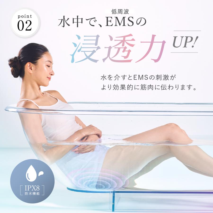 WAVEWAVE ウェーブウェーブ EMS Hydro Mat WH49-01 SPA筋トレ : BEE