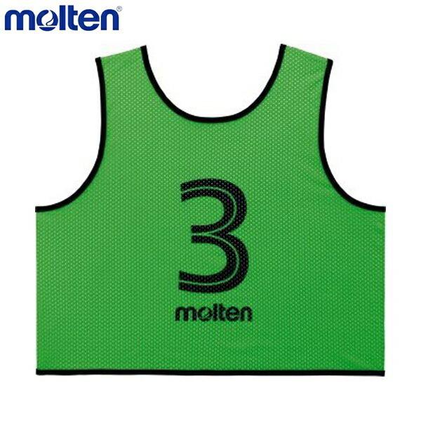 モルテン molten GS0113-KG ゲームベストGV10枚セット 蛍光グリーン 蛍光グリーン GS0113KG molten（モルテン） 番号2〜11 10枚セット GS0113KG ゲームベスト