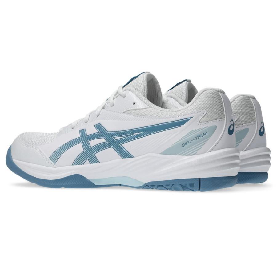 asics アシックス GEL-TASK 4 1071A103 WHITE/SABA BLUEの画像