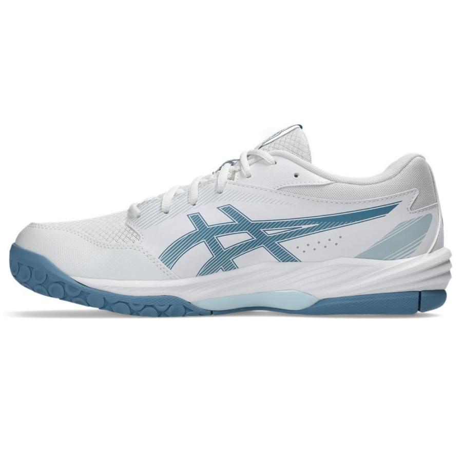 asics アシックス GEL-TASK 4 1071A103 WHITE/SABA BLUEの画像