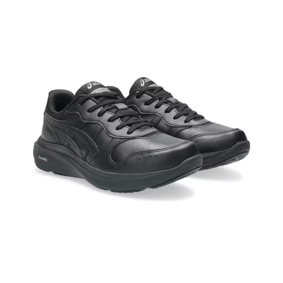 asics アシックス GEL-FUNWALKER L077 1292A077 ブラック/ブラック シューズ(レディース)