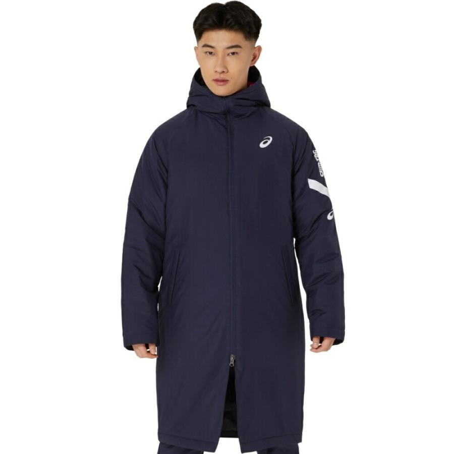ASICS（アシックス） ベンチコート 中わた ロングコート 2031E735 AIM