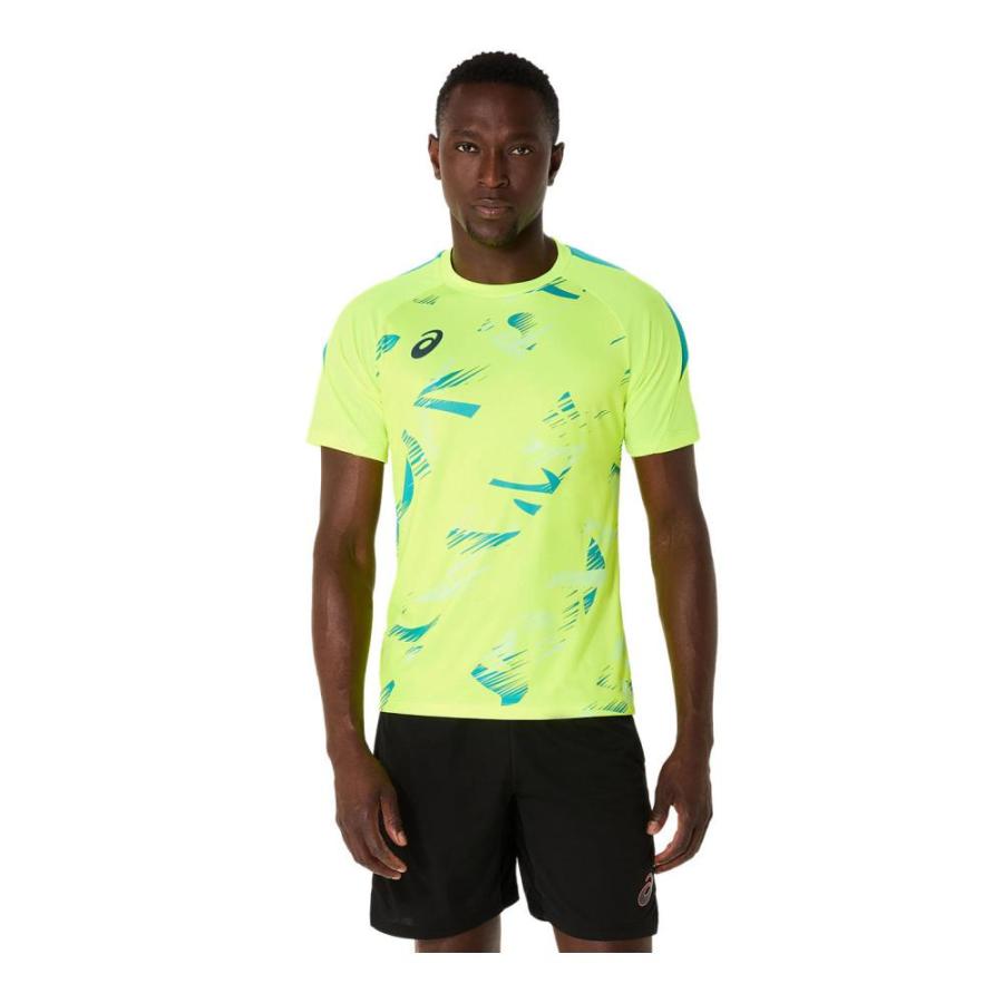 ASICS（アシックス） プラクティスグラフィック半袖シャツ サッカー