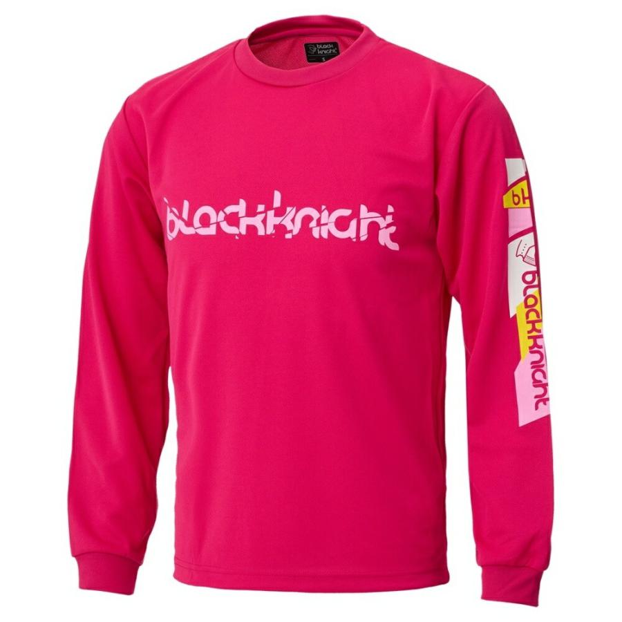 black knight ブラックナイト T-4200U ドライロングTシャツ ピンク