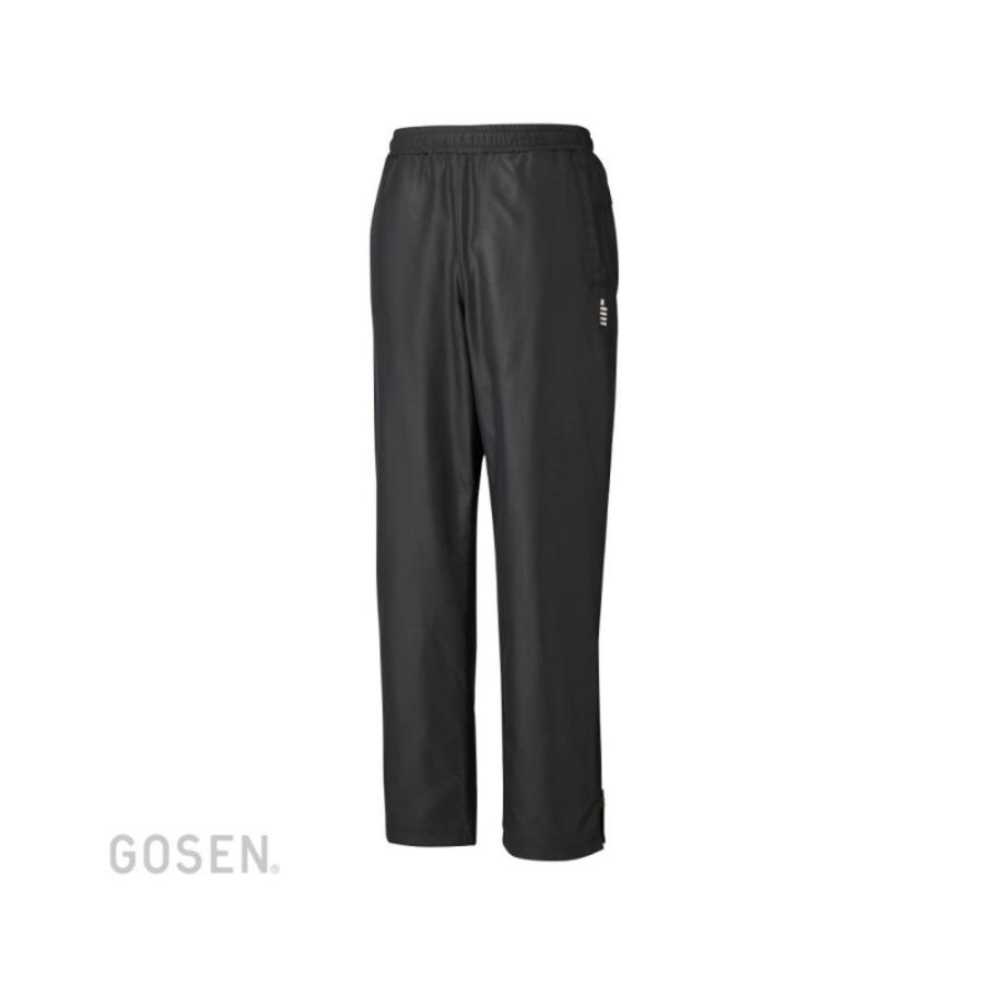 ゴーセン Y2542 ウィンドウォーマーパンツ（ブラック） サイズ S GOSEN GOSEN（ゴーセン） Y2542 ウィンドウォーマーパンツ ブラックテニス