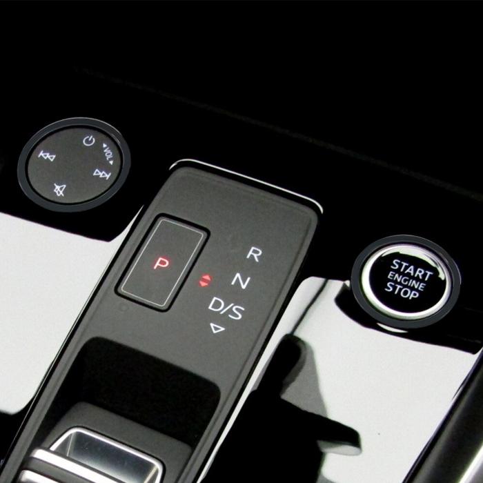 アウディ A3 S3 RS3 Q4 エンジンスタートボタン + マルチメディアボタン リング スタート ストップ ボタン オーディオ 音量ボタン アクセサリー カスタム パーツ｜beetech-japan｜02