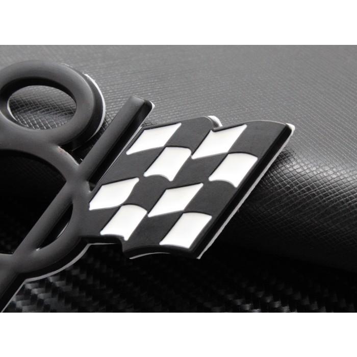 V8 エンブレム マットブラック 星条旗 チェッカーフラッグ コルベット シボレー フォードなど アメ車 汎用 ステッカー アクセサリー Bt Em 016 Beetech ヤフーショッピング店 通販 Yahoo ショッピング