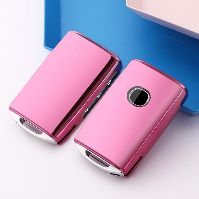ロードスター マツダ TPU製 メタリック キーケース キーカバー 全5色 