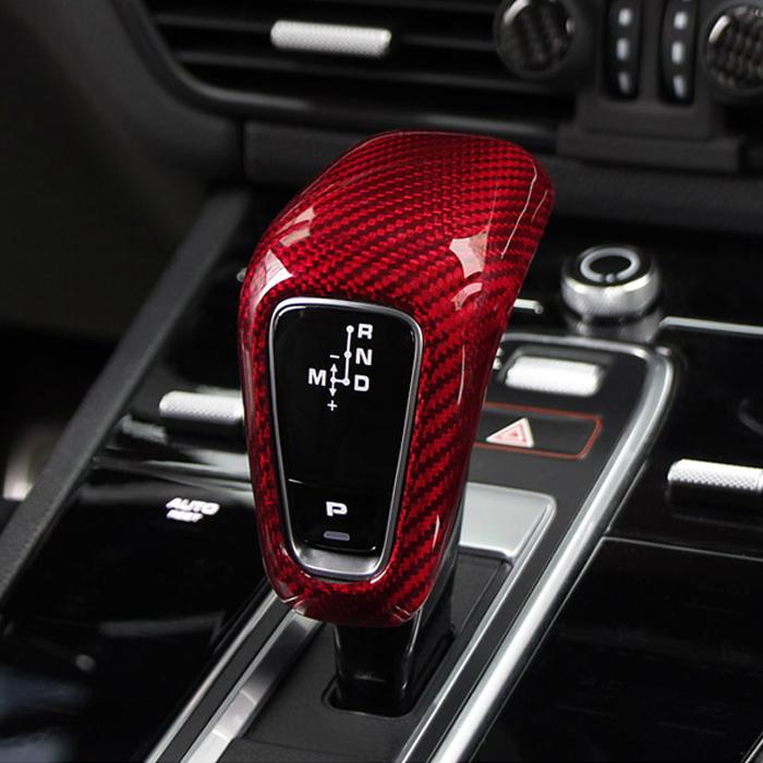 ポルシェ カーボン シフトノブ カバー E3K カイエン カイエン ...