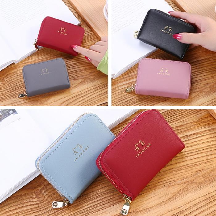 カードケース ラウンドジッパー レディース カード入れ カード 収納 大容量 Puレザー製 猫 Cat じゃばら おしゃれ かわいい たくさん入る 見やすい Bt Wal 002 Beetech ヤフーショッピング店 通販 Yahoo ショッピング