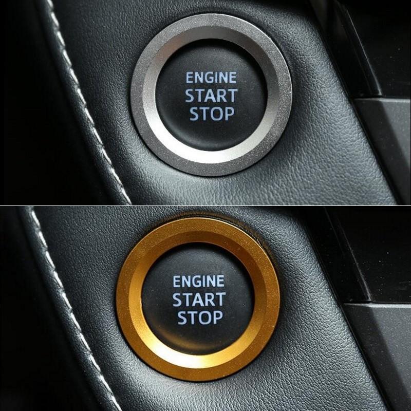 TOYOTA トヨタ エンジン スタートボタン リング 全4色 スターター 