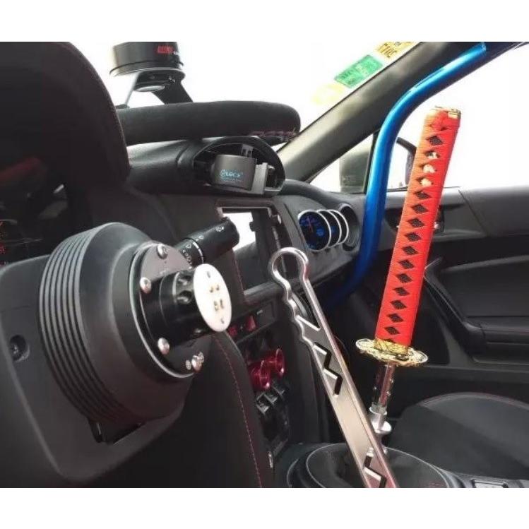 日本刀 シフトノブ 260mmサイズ 黒 赤 汎用 ネジ径変換アダプター付き 刀 侍 At車 Mt車 シフト ノブ Univer 060 Beetech ヤフーショッピング店 通販 Yahoo ショッピング