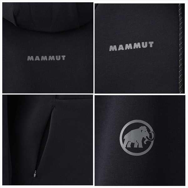 MAMMUT - (代引不可)(マムート） 101404990-0001 Ｄｙｎｏ ２．０ ＭＬ Ｈｏｏｄｙ ＡＦ BLACK アウトドア