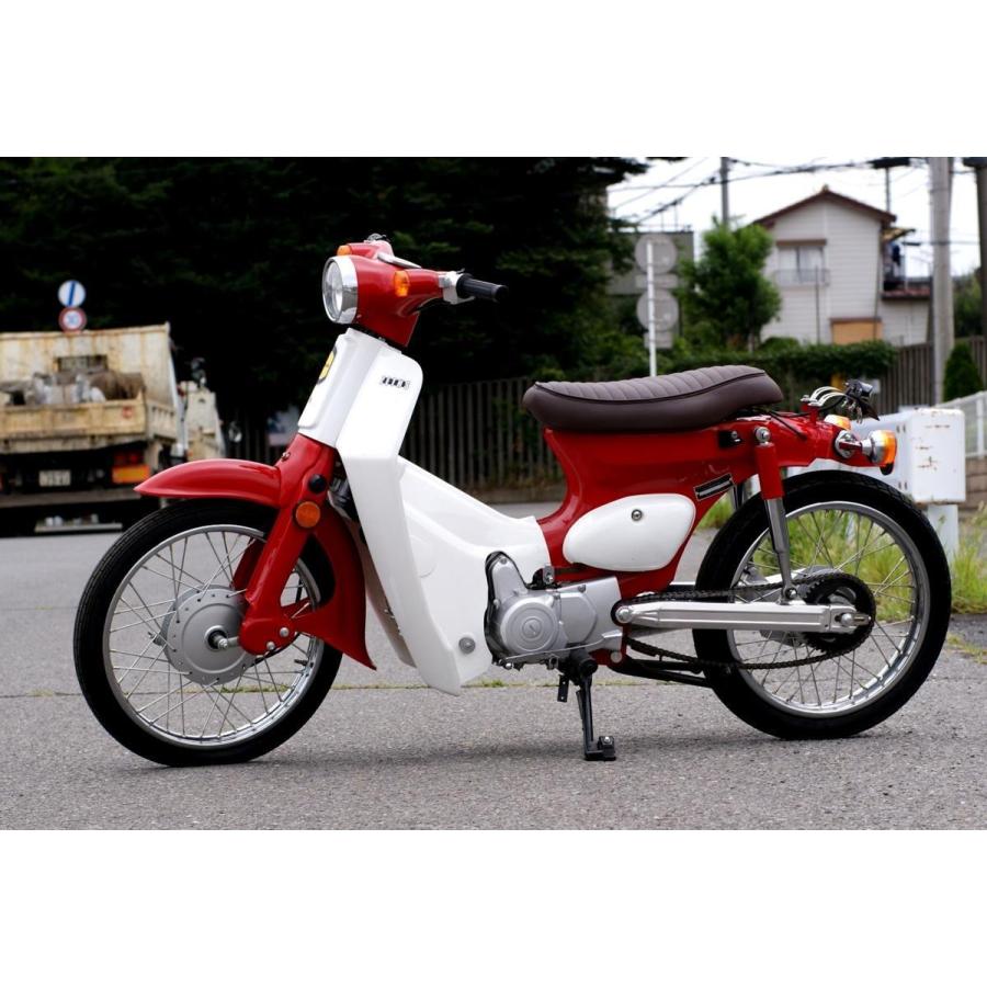 KEPSPEED製 スーパーカブ用 ワイドアルミスイングアーム +10cm 
