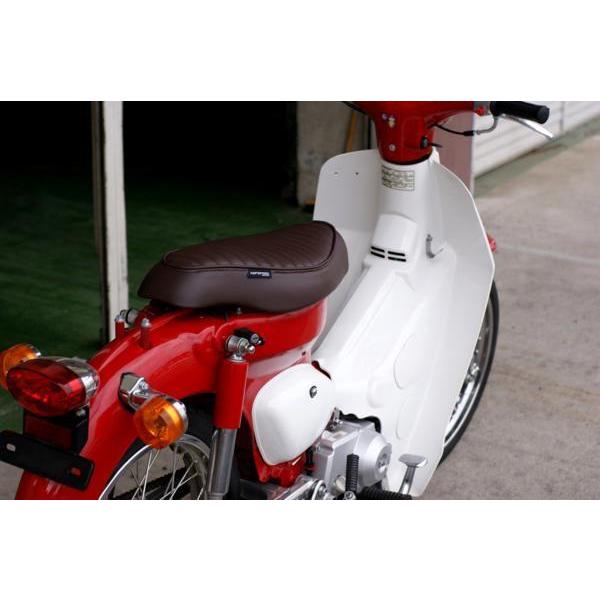 KEPSPEED製 スーパーカブ用 タックロールカスタムシート KEPSPEED製 スーパーカブ用 タックロールカスタムシート