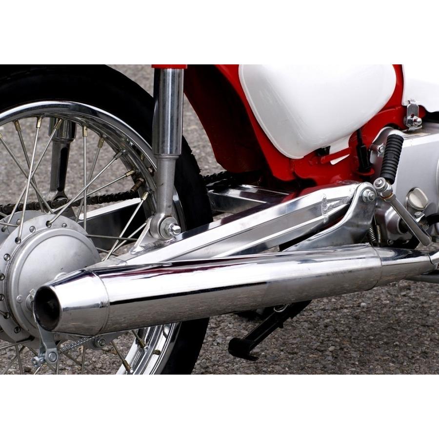 KEPSPEED製 スーパーカブ用 アルミスイングアーム GF ＋10cm（アクスル