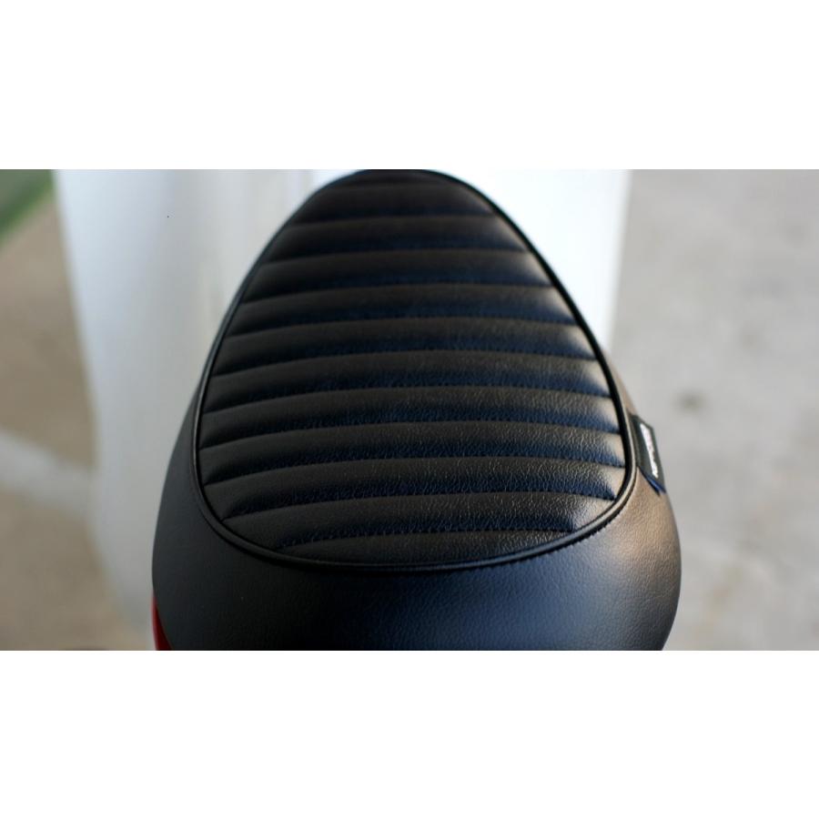 スーパーカブ用　タックロール　シングルシート　　KEPSPEED 黒 Amazon | KEPSPEED製 スーパーカブ用 カスタムシングルシート
