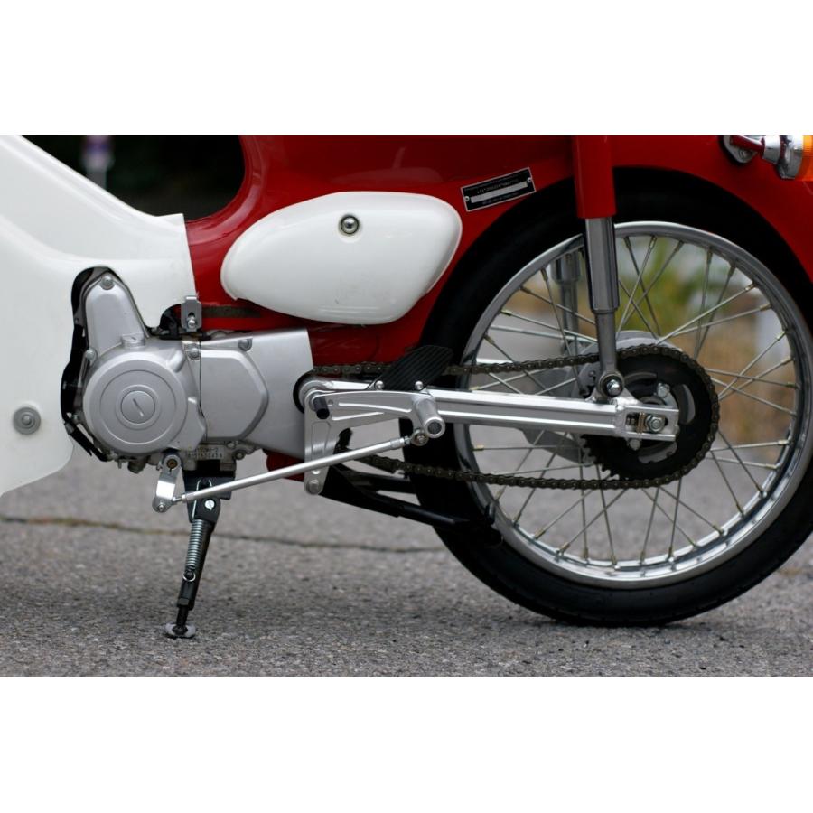 KEPSPEED製 スーパーカブ用 アルミ削り出し バックステップ : cub 