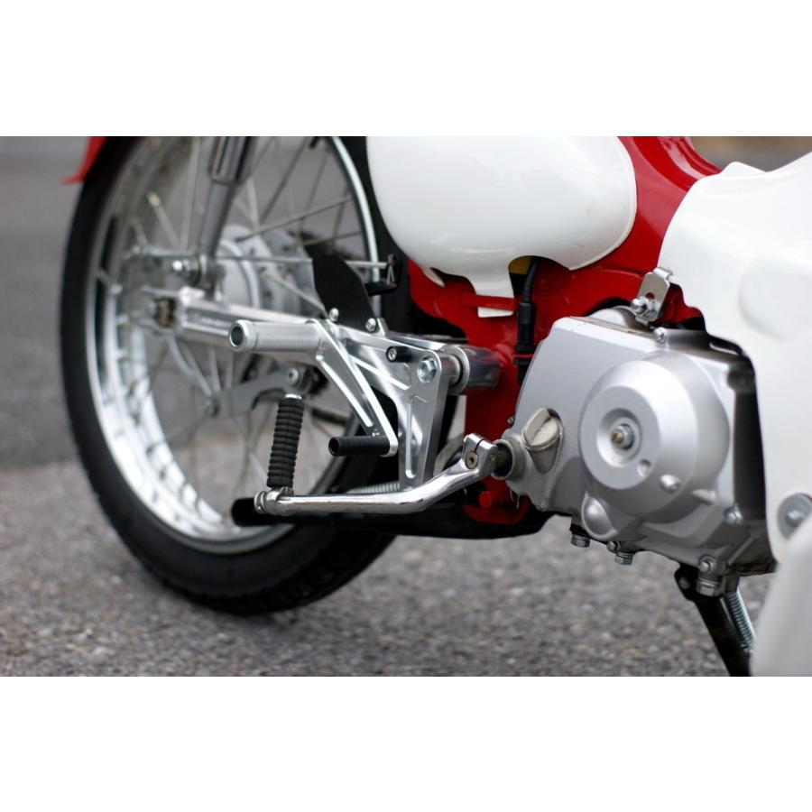 KEPSPEED製 スーパーカブ用 アルミ削り出し バックステップ : cub 