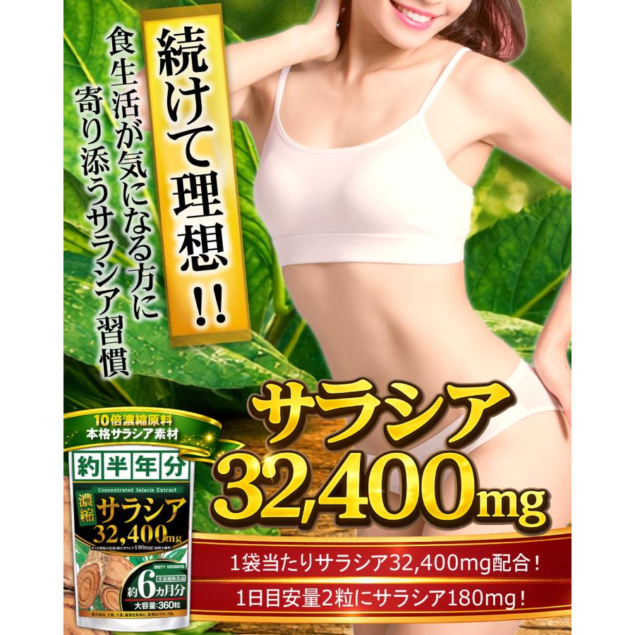 SENS DU BEAU NO.700S ダイエットサプリ 90g 濃縮サラシア（約6ヵ月分/360粒）白インゲン豆 ダイエット