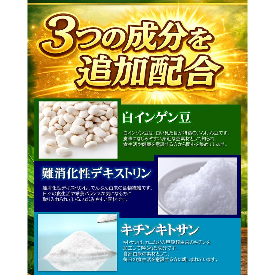 濃縮サラシア（約6ヵ月分/360粒）白インゲン豆 ダイエット