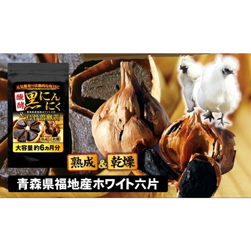 【送料無料】 醗酵黒にんにく 烏骨鶏卵黄 サプリメント にんにくサプリ 滋養｜beety｜04