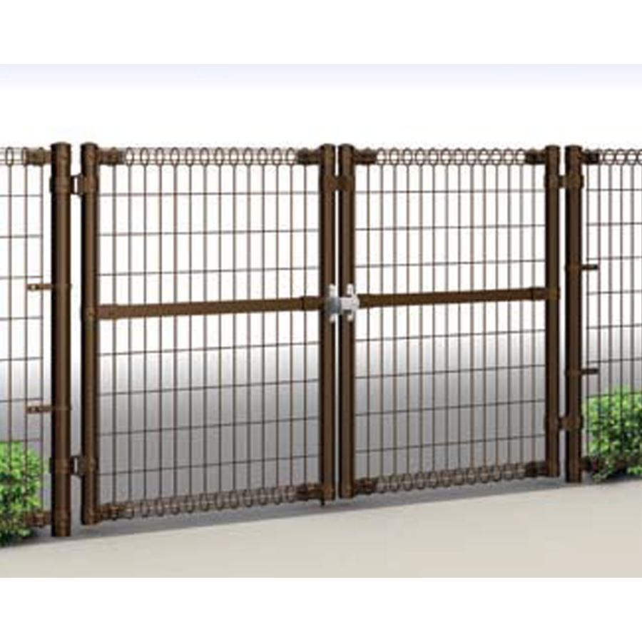 両開き門扉高100cm W00 H1000 メッシュフェンス 間柱タイプ Pmsm110w ビーバーオンラインショップ 通販 Yahoo ショッピング