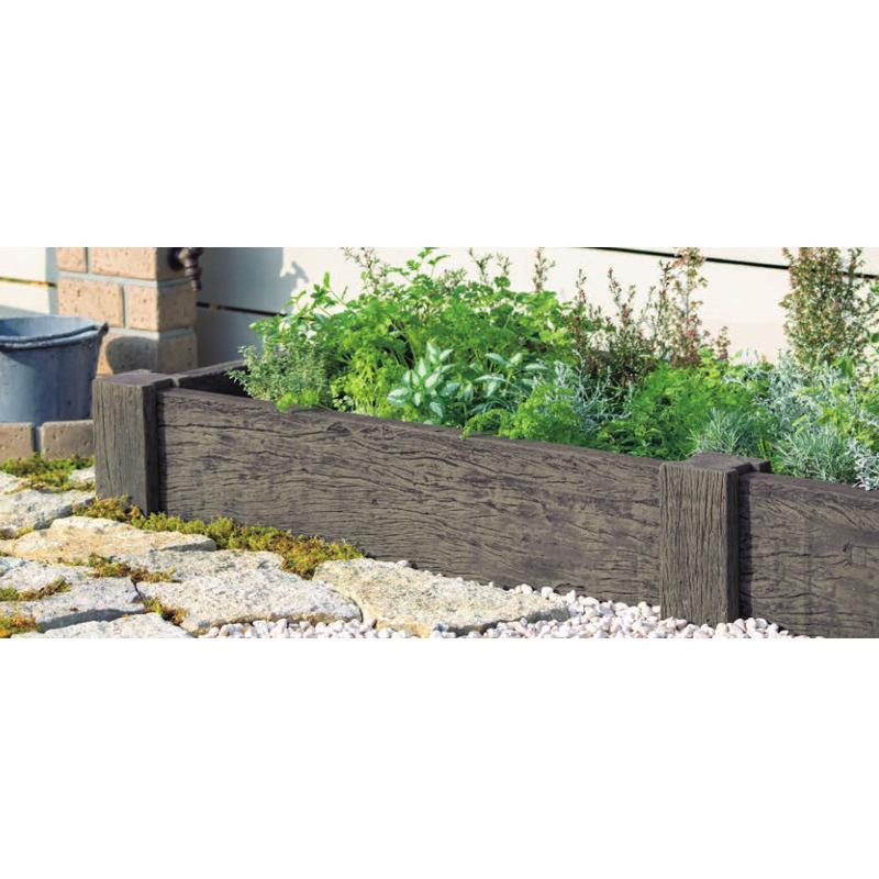 レイルスリ パライト レイルスリ パプロップで作るレイズドベット花壇 最前線の No2