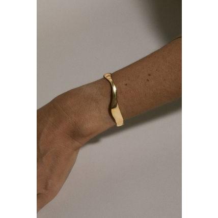 【Hernan Herdez】melted cuff bracelet 18k plated brass ブレスレット エルナンエルデス |  | 02