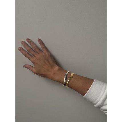 【Hernan Herdez】melted cuff bracelet 18k plated brass ブレスレット エルナンエルデス |  | 04