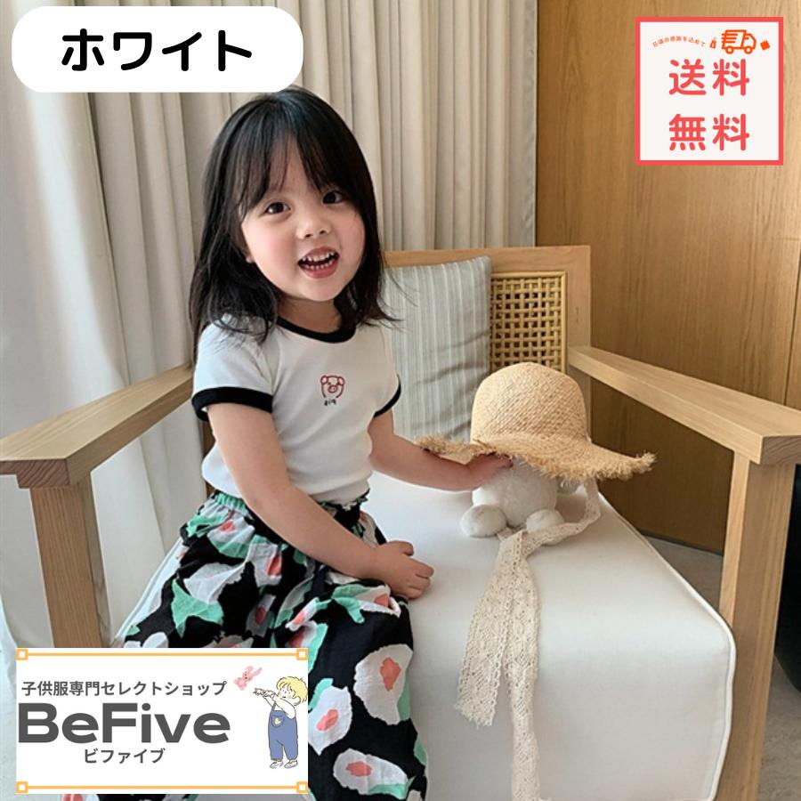 全8色 ツートンカラー コットン 半袖Tシャツ カットソー カジュアル 韓国子供服 女の子 男の子 キッズ ジュニア 90cm 100cm 110cm 120cm 130cm | ブランド登録なし | 03