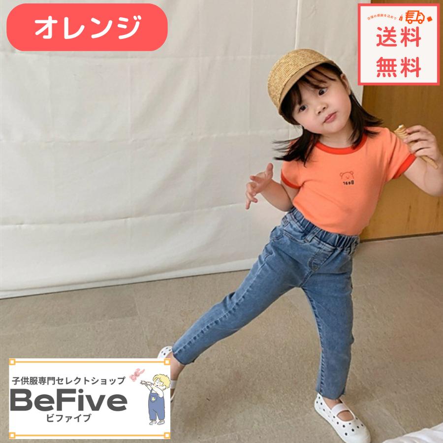 全8色 ツートンカラー コットン 半袖Tシャツ カットソー カジュアル 韓国子供服 女の子 男の子 キッズ ジュニア 90cm 100cm 110cm 120cm 130cm | ブランド登録なし | 07