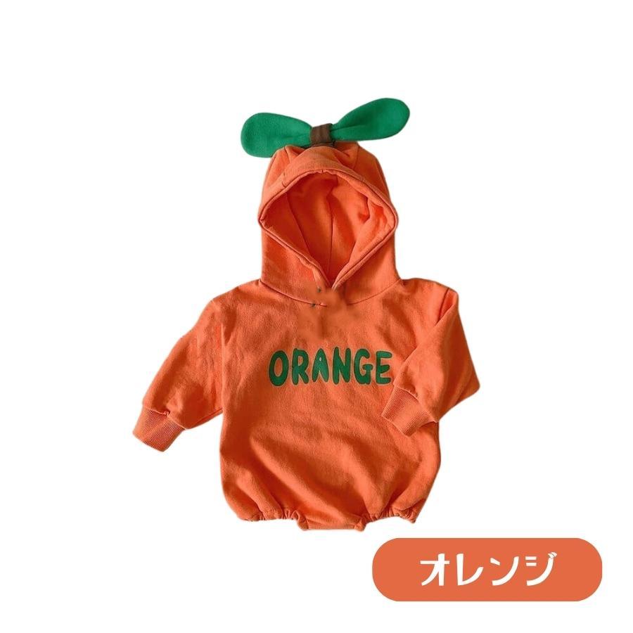 ベビー服 ロンパース 長袖 フード付き フルーツコスプレ 果物 ハロウィン おしゃれ カバーオール 子供服 春 秋 冬 赤ちゃん 60cm 70cm 80cm 90cm |  | 01