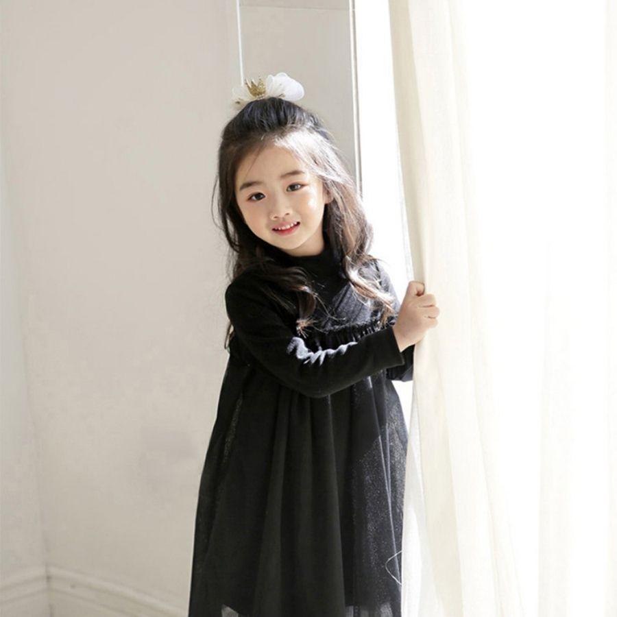 ワンピース 長袖 フォーマル 韓国子供服 女の子 キッズ ガールズ  きれいめ 結婚式 二次会 パーティ 春秋冬 110cm 120cm 130cm 140cm |  | 01