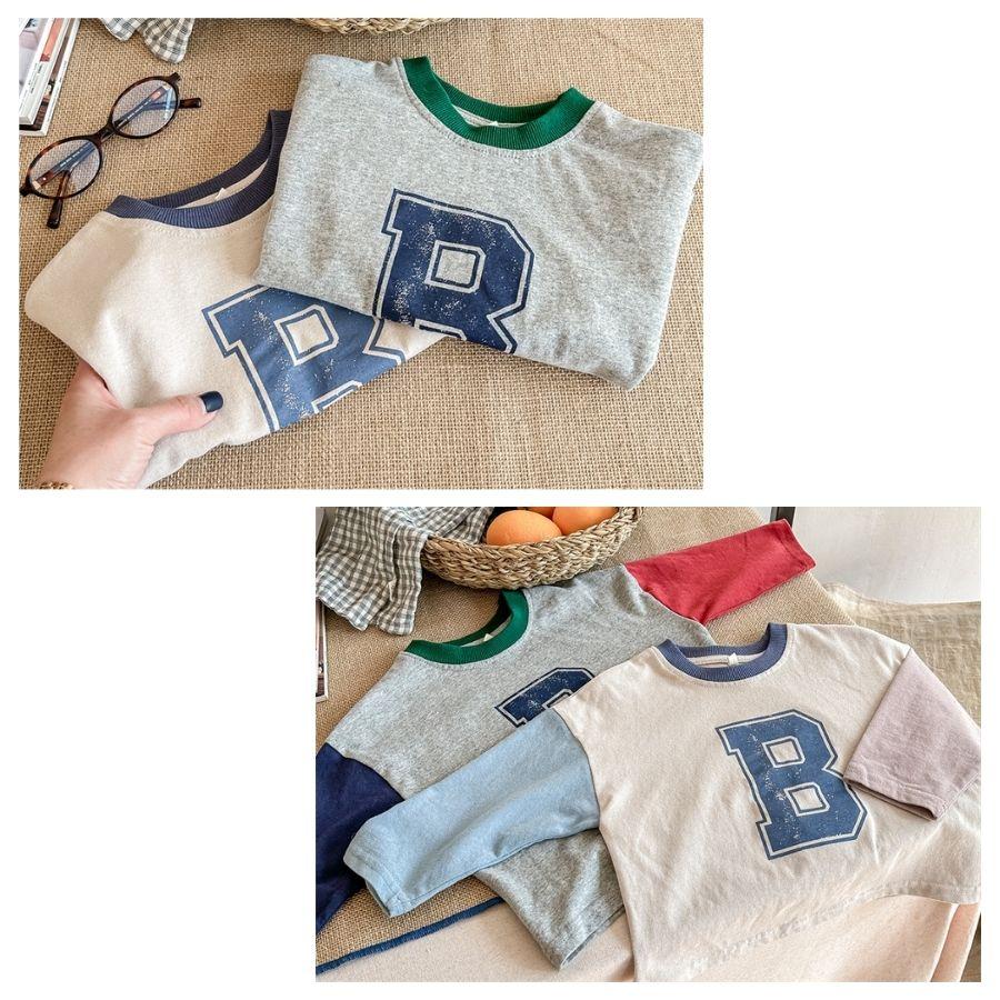 ビッグロゴ カラフル 長袖 Tシャツ キッズ 綿 男の子 女の子 韓国子供服 部屋着 可愛い 春夏秋冬 80cm 90cm 100cm 110cm 120cm 130cm |  | 06