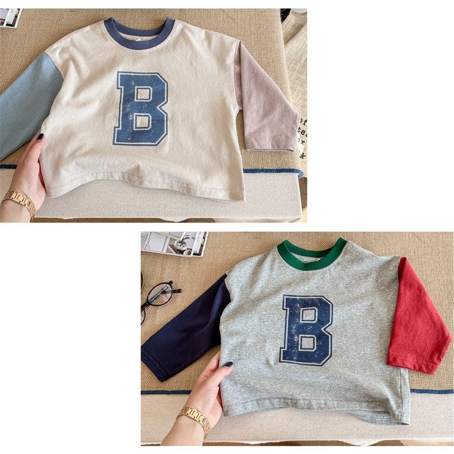 ビッグロゴ カラフル 長袖 Tシャツ キッズ 綿 男の子 女の子 韓国子供服 部屋着 可愛い 春夏秋冬 80cm 90cm 100cm 110cm 120cm 130cm |  | 07