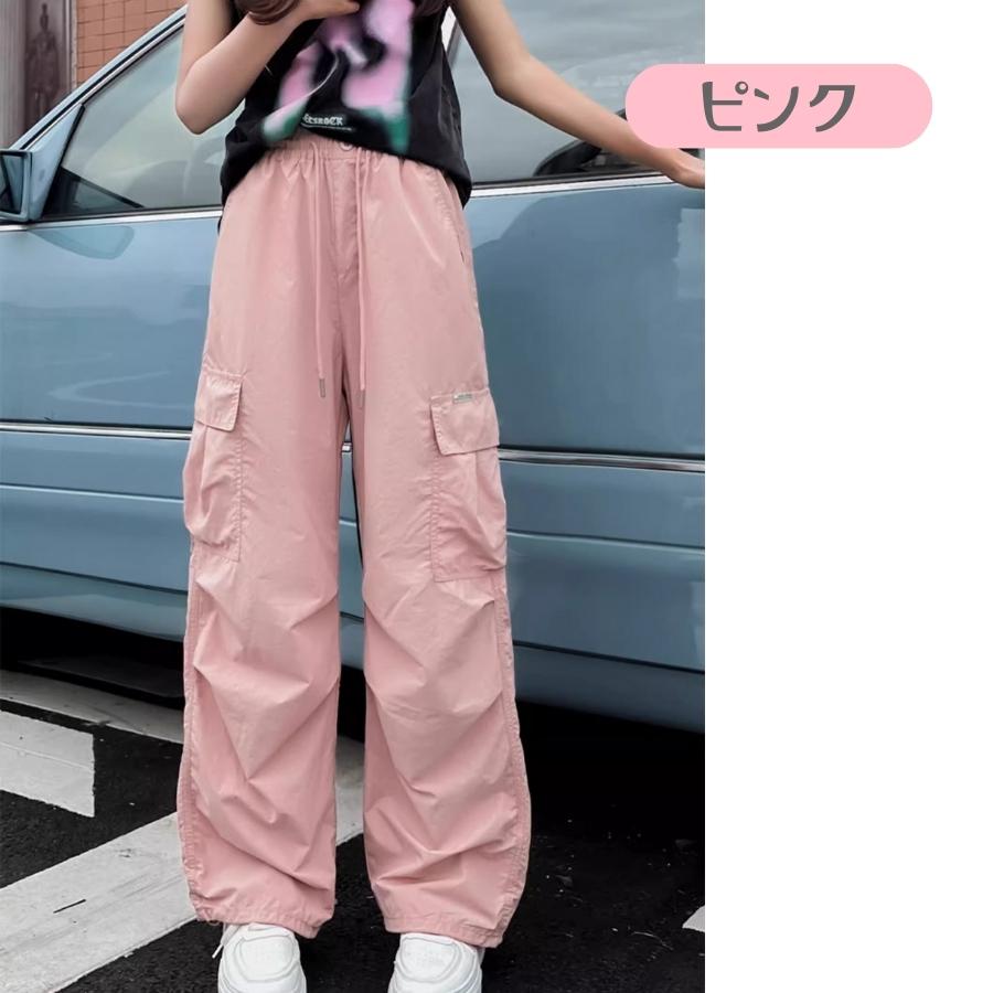 ガールズ カーゴパンツ ロングパンツ ダンスファッション 韓国子供服 サイドポケット付き ゆったり カジュアル ストリート 120cm 130cm 140cm 150cm 160cm 170cm |  | 05
