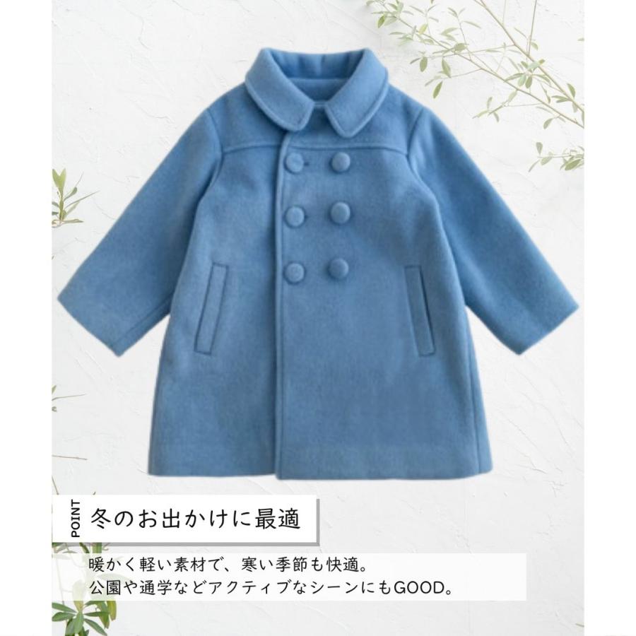 キッズ 女の子 ウールコート ミドル丈 キルティング ダブルブレスト アウター フォーマル お出かけ 冬服 秋冬 韓国 子供服 90cm 100cm 110cm 120cm 130cm 140cm |  | 01