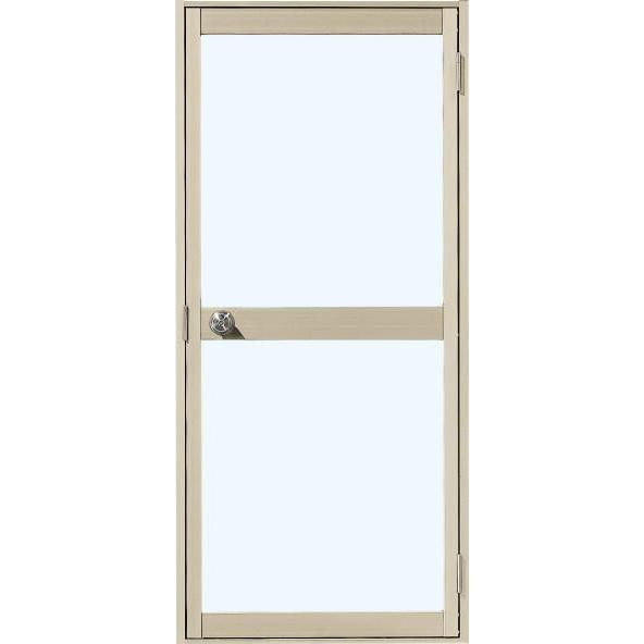 片開き丁番ドア（規格外）・70見込・3方枠・中桟付/無し・本締錠・握り玉錠・DC/850×2000まで | 