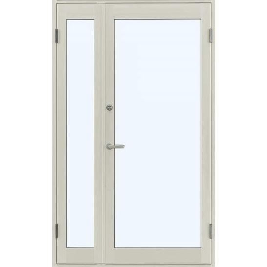 両開き丁番ドア（規格外）・70見込・3方枠・中桟付/無し・本締錠・レバー錠・DC/1800×2250まで | 